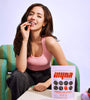 Poki eating Myna cookies