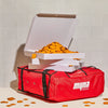 Special Delivery! Myna Snacks Pizza Crackers are here.  Real cheese, Pizza Seasoning, and italian herb blend!