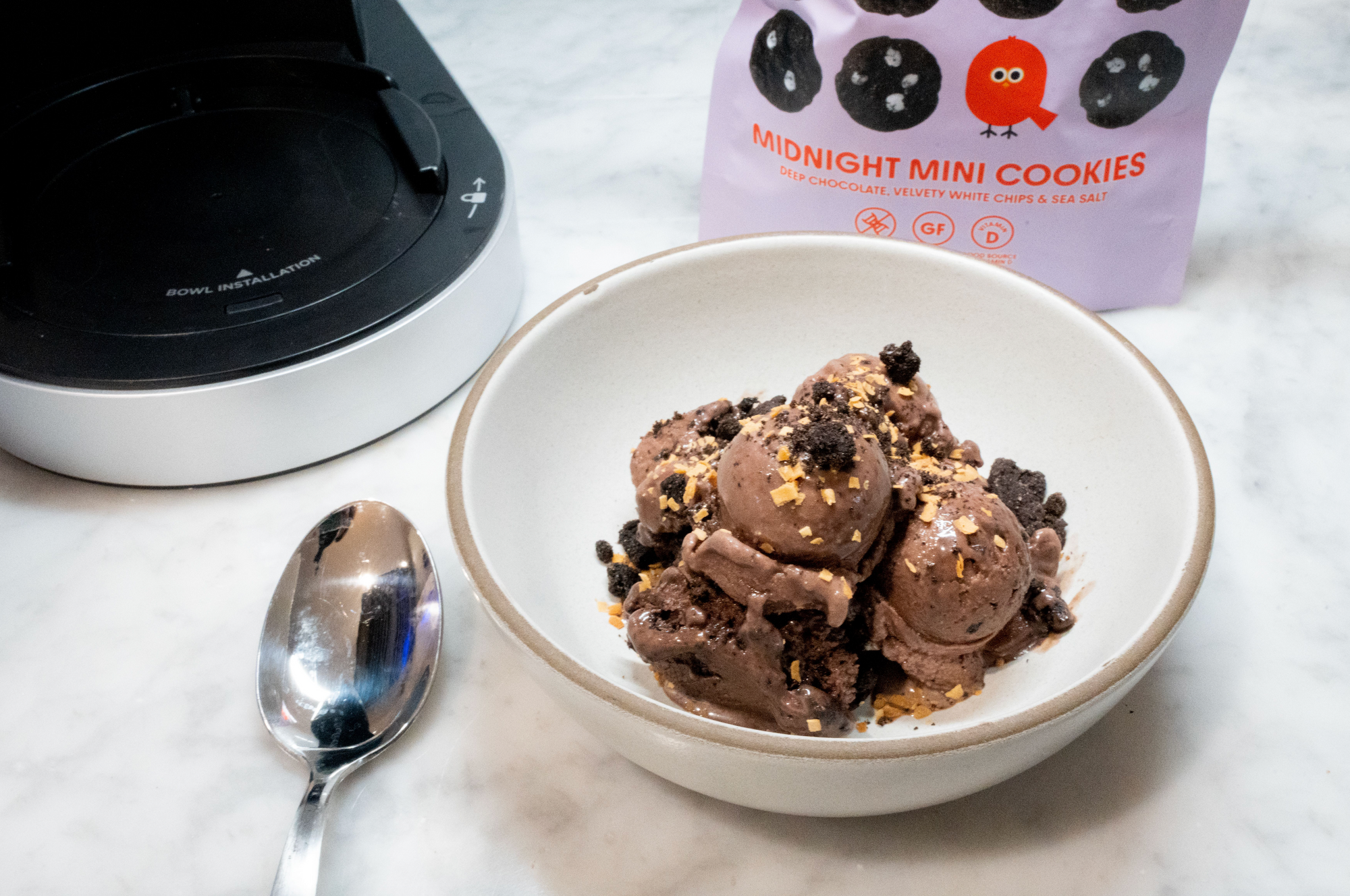 Ninja Creami® Protein Ice Cream with Midnight Minis